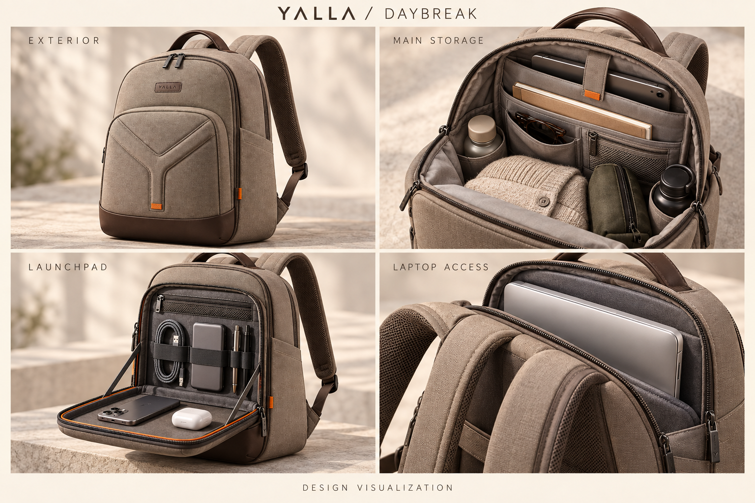 YALLA Daybreak: exterior design