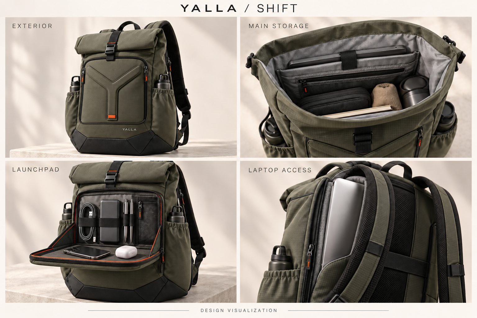 YALLA Shift: exterior design